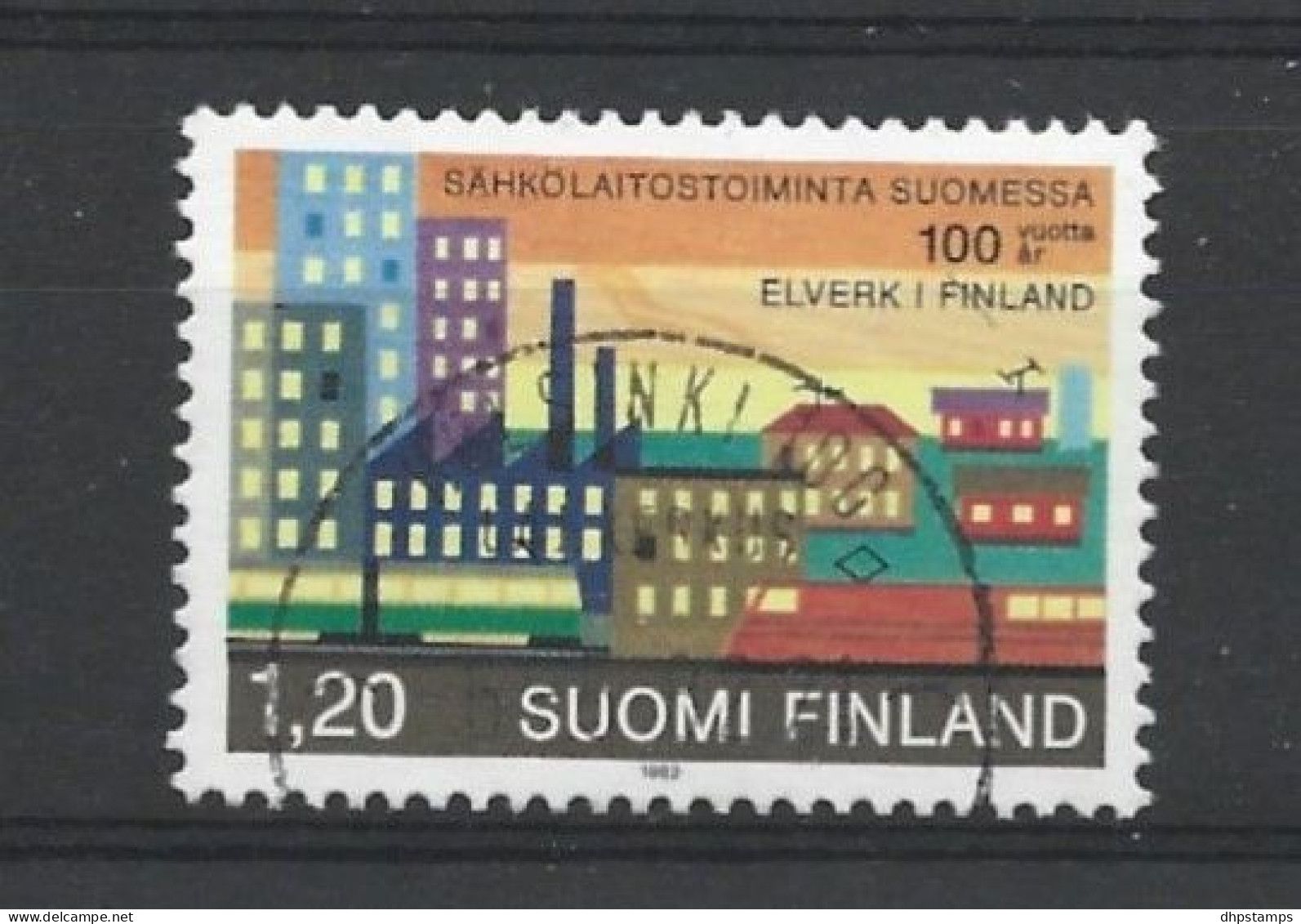 Finland 1982 Electricity Service Centenary Y.T. 861 (0) - Oblitérés