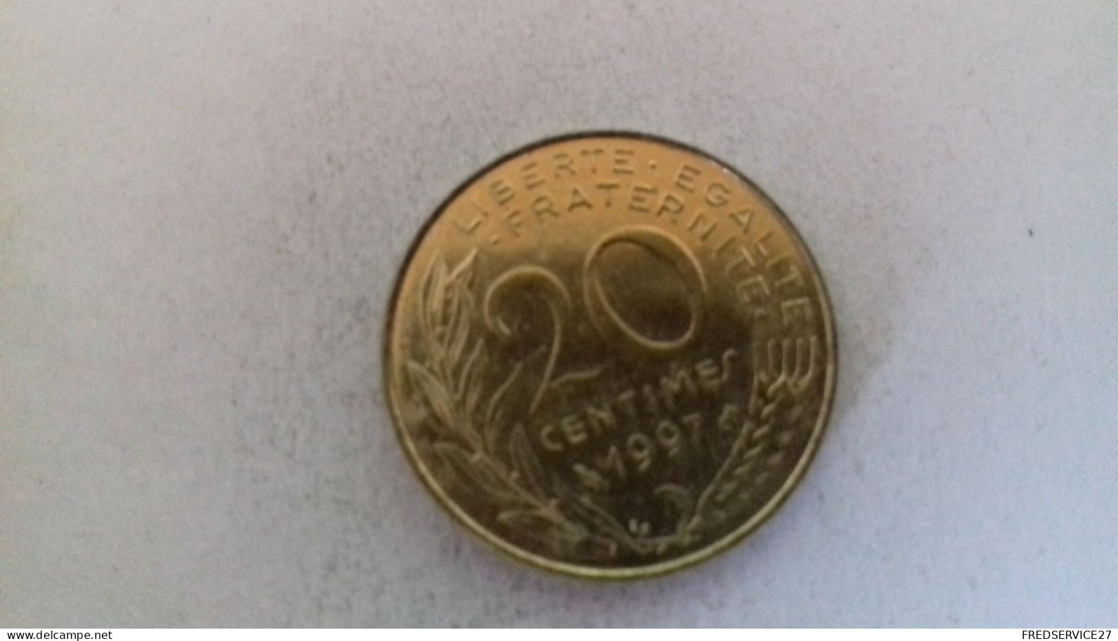 BS7 / 20 CENTIMES 1997 - 20 Centimes