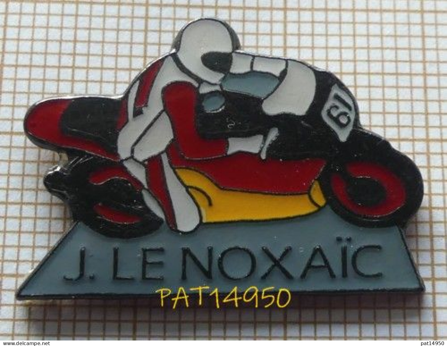 PAT14950 MOTO N°61 Jacques LE NOXAÏC - Motorfietsen