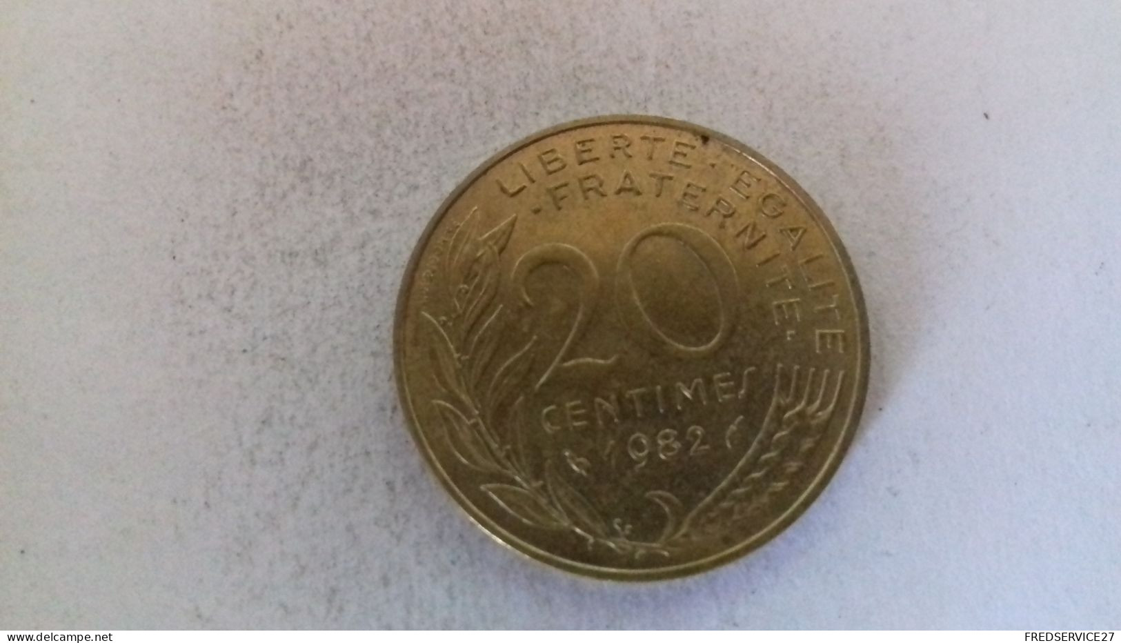 BS7 / 20 CENTIMES 1982 - 20 Centimes