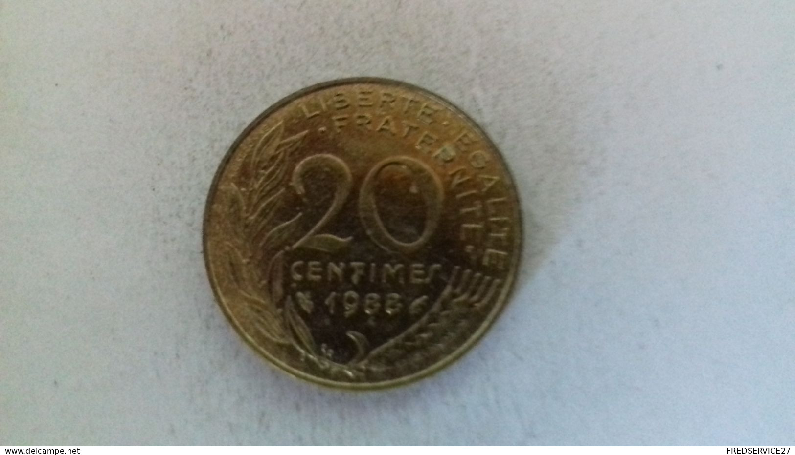 BS7 / 20 CENTIMES 1988 - 20 Centimes