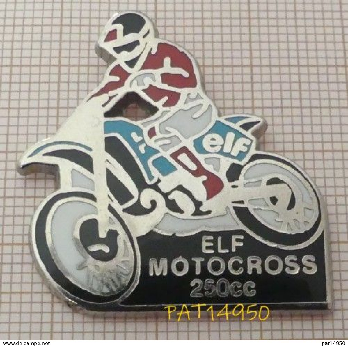 PAT14950 MOTO ELF MOTOCROSS 250 Cc En Version ZAMAC - Motorbikes