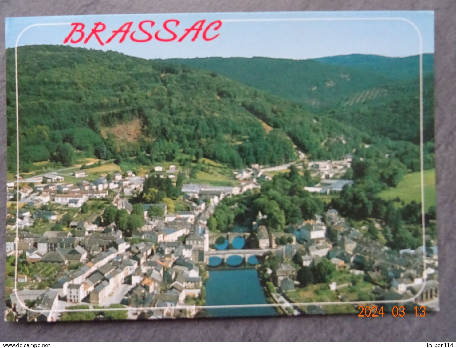 BRASSAC SUR AGOUT   VUE GENERALE - Brassac