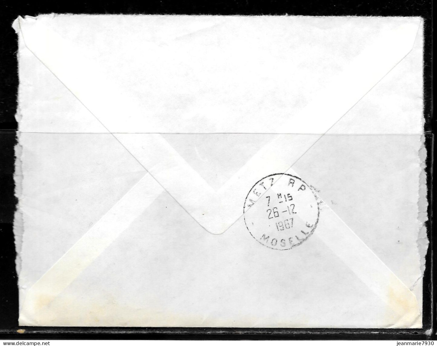 CC241 - ALGERIE - LETTRE RECOMMANDEE DE BOUIRA TIZI OUZOU DE 1967 POUR METZ - Algeria (1962-...)