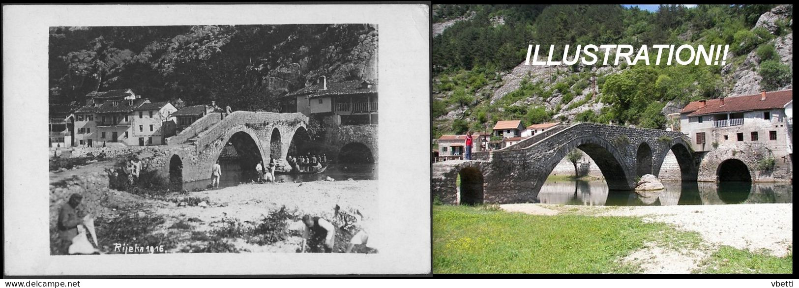 Montenegro: Rijeka Crnojevića (Ријека Црнојевића)  1917 - Montenegro