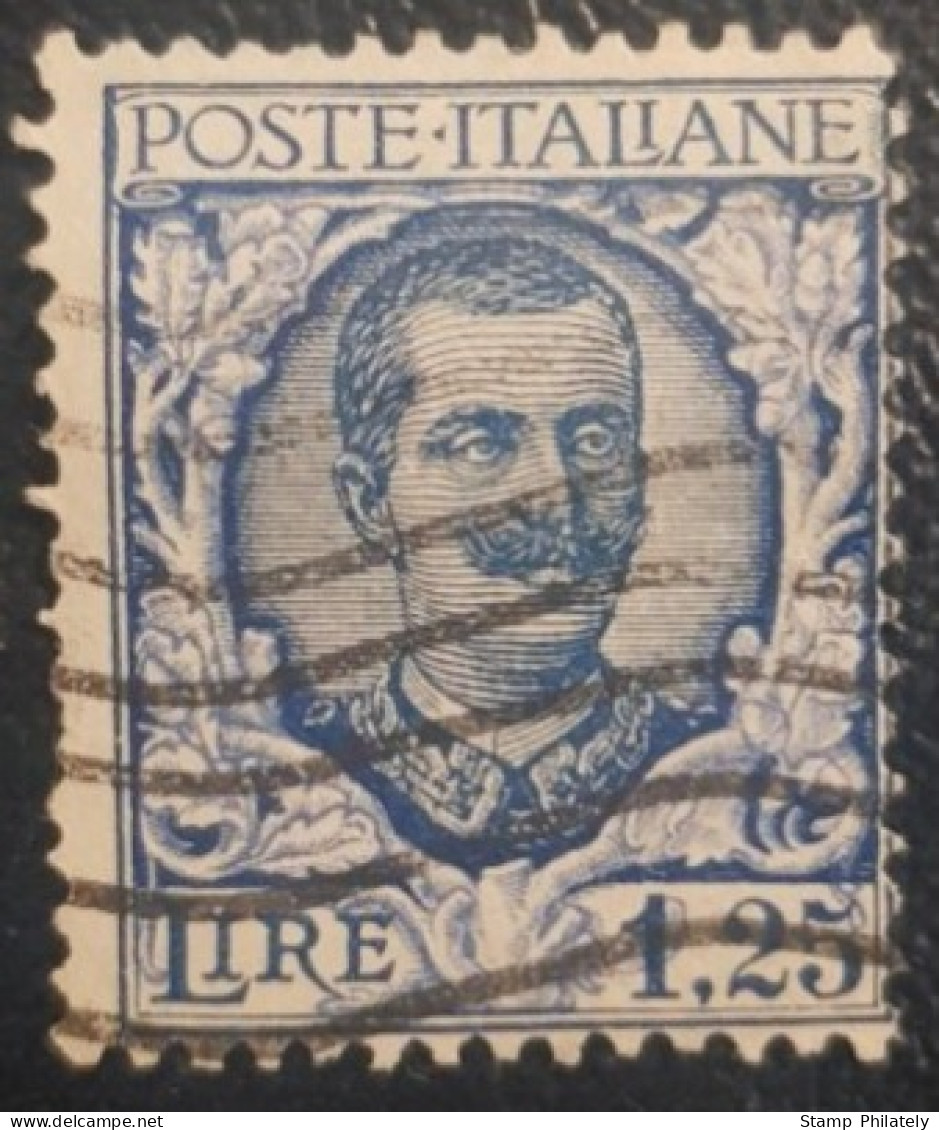 Italy 1.25L Used Classic Stamp King Victor Emmanuel - Oblitérés