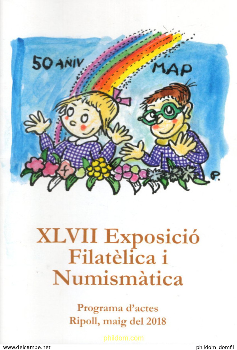 Catálogo XLVII Exposició Filatèlica I Numismàtica (Ripoll 2018) - Topics