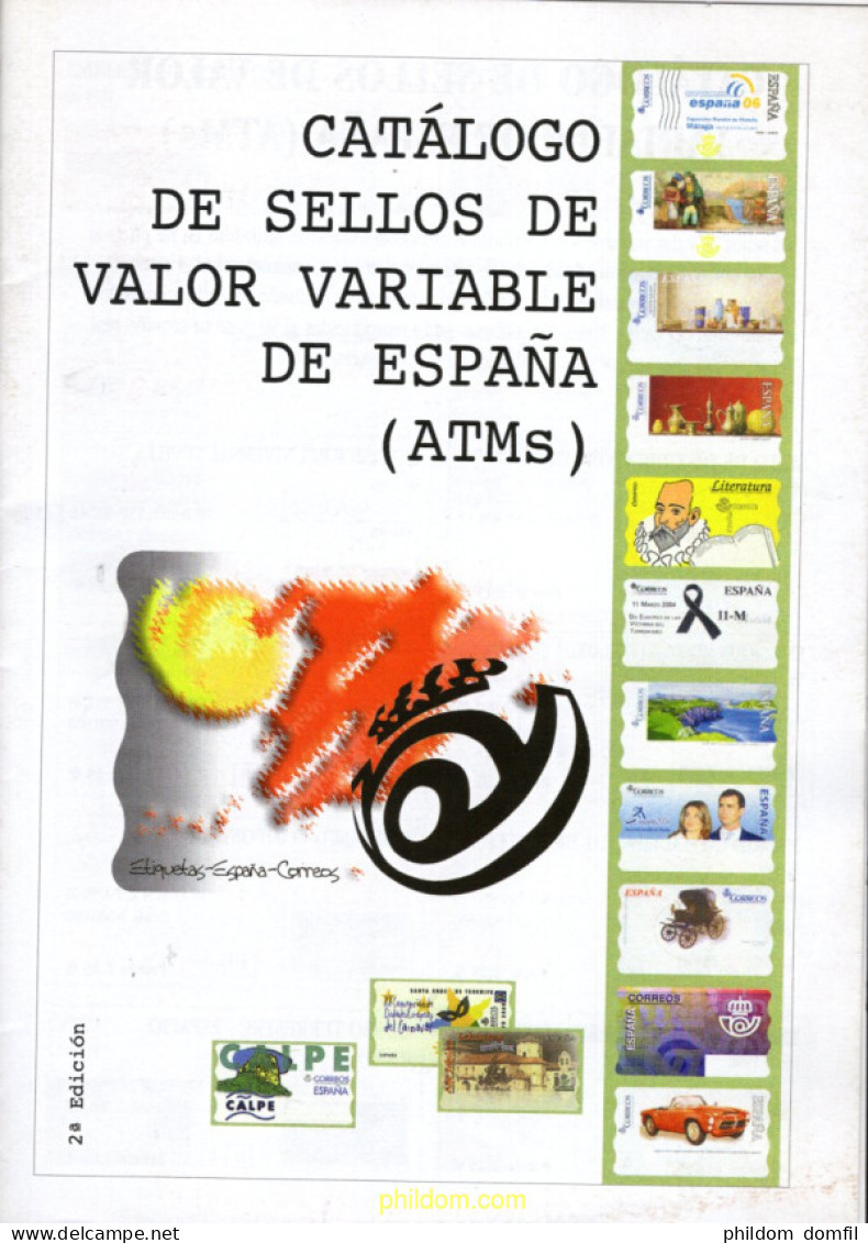 Catálogo De Sellos De Valor Variable De España (ATMs) - Motivkataloge