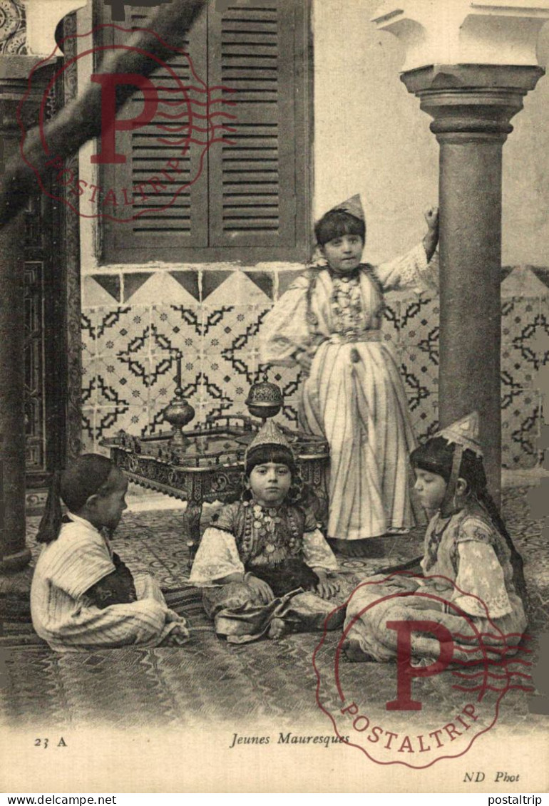 ARGELIA. ALGERIE. - Niños