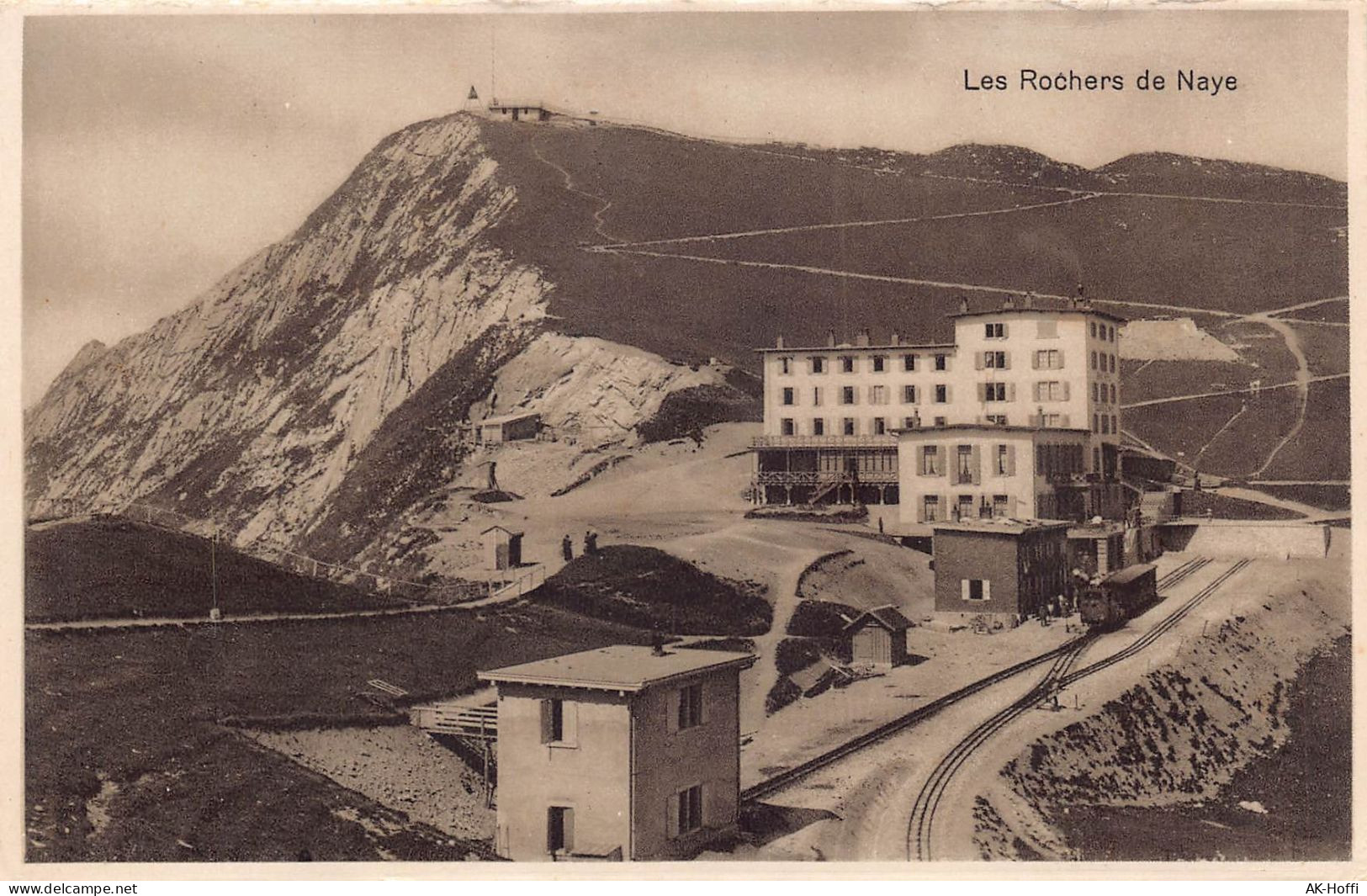 Rochers De Naye, Le Sommet, Bergbahn - Roche