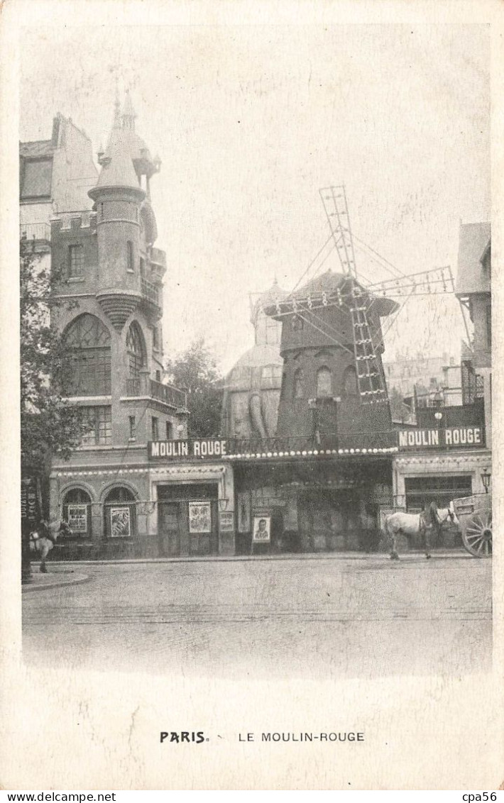 une série de 18 cartes 1900 - cartes précurseurs PARIS