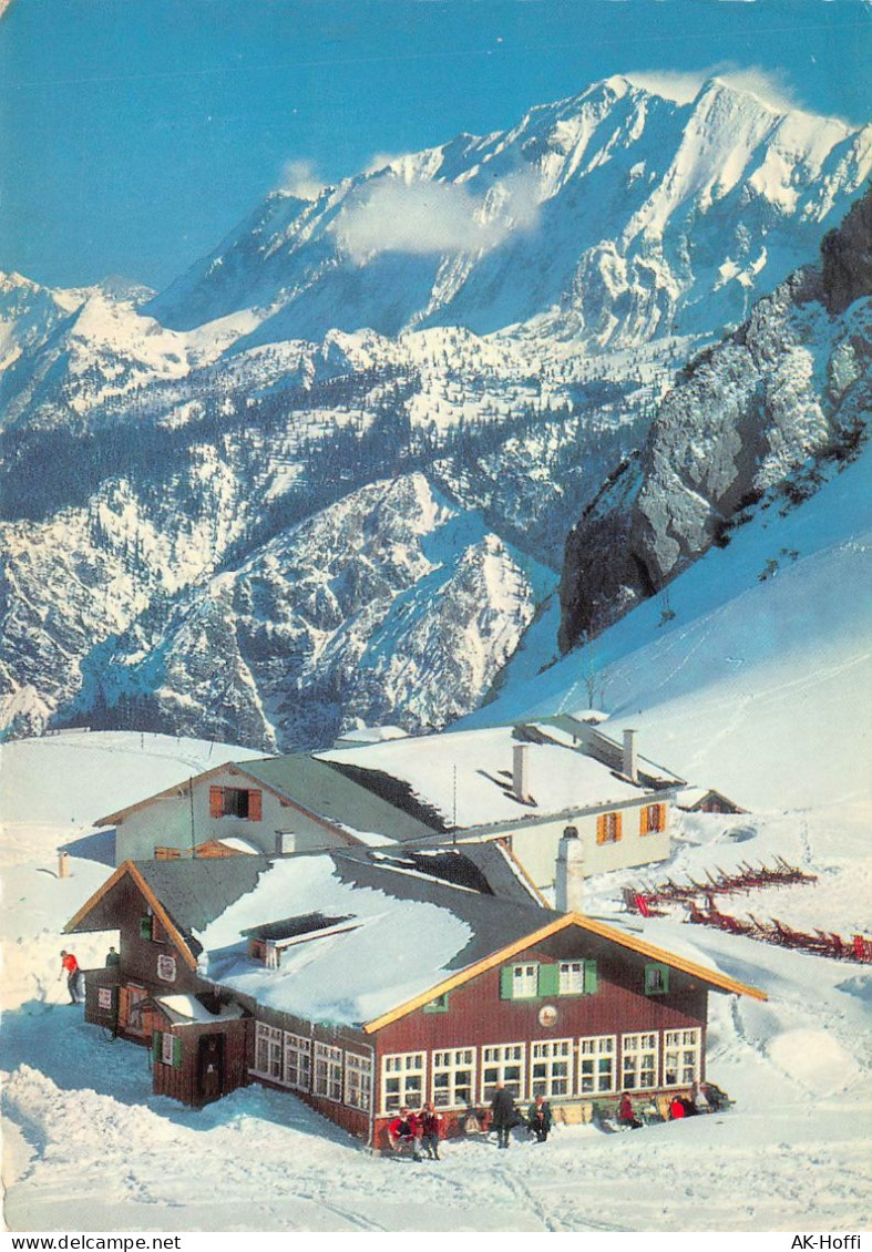 GARMISCH Partenkirchen - Bayer. Alpen Hochalm (1705 M) Gegen Wettersteinwand - Funicular Railway