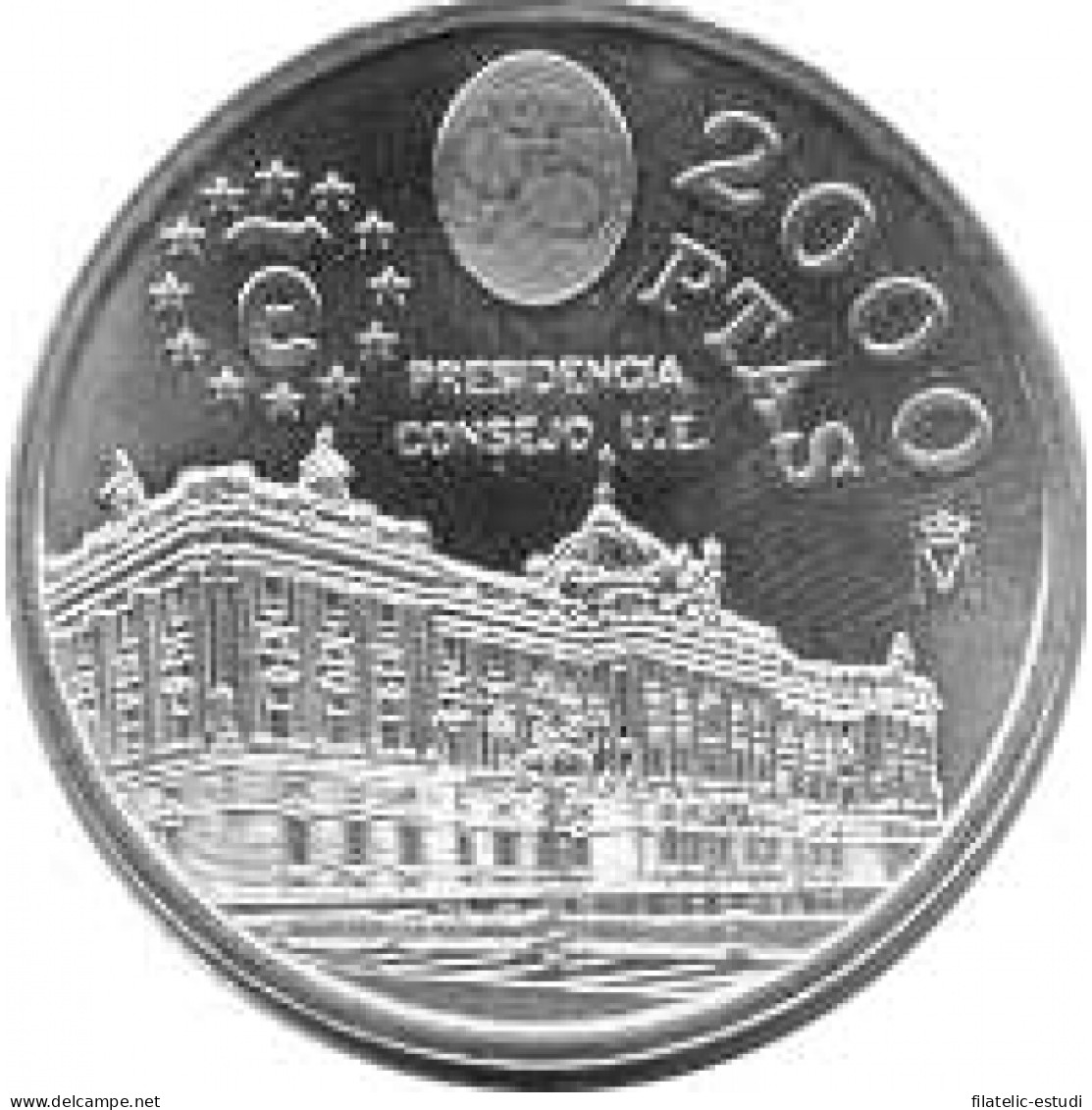 España Juan Carlos 2000 Pesetas 1995 De Plata Presidencia - [ 4] 1975-… : Juan Carlos I