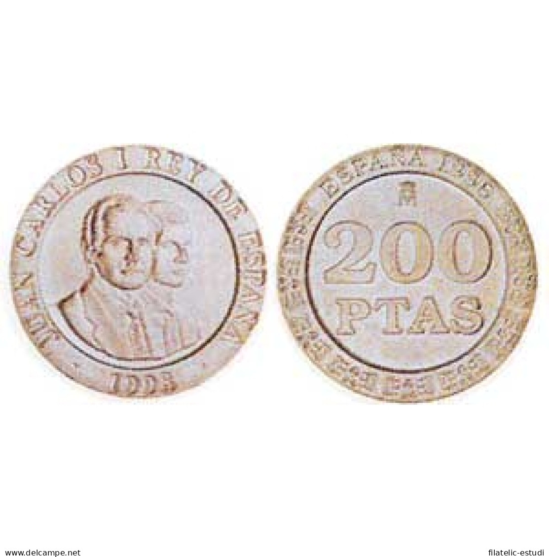 España Juan Carlos 200 Pesetas JC 1998 Madrid - [ 4] 1975-…: Juan Carlos I.