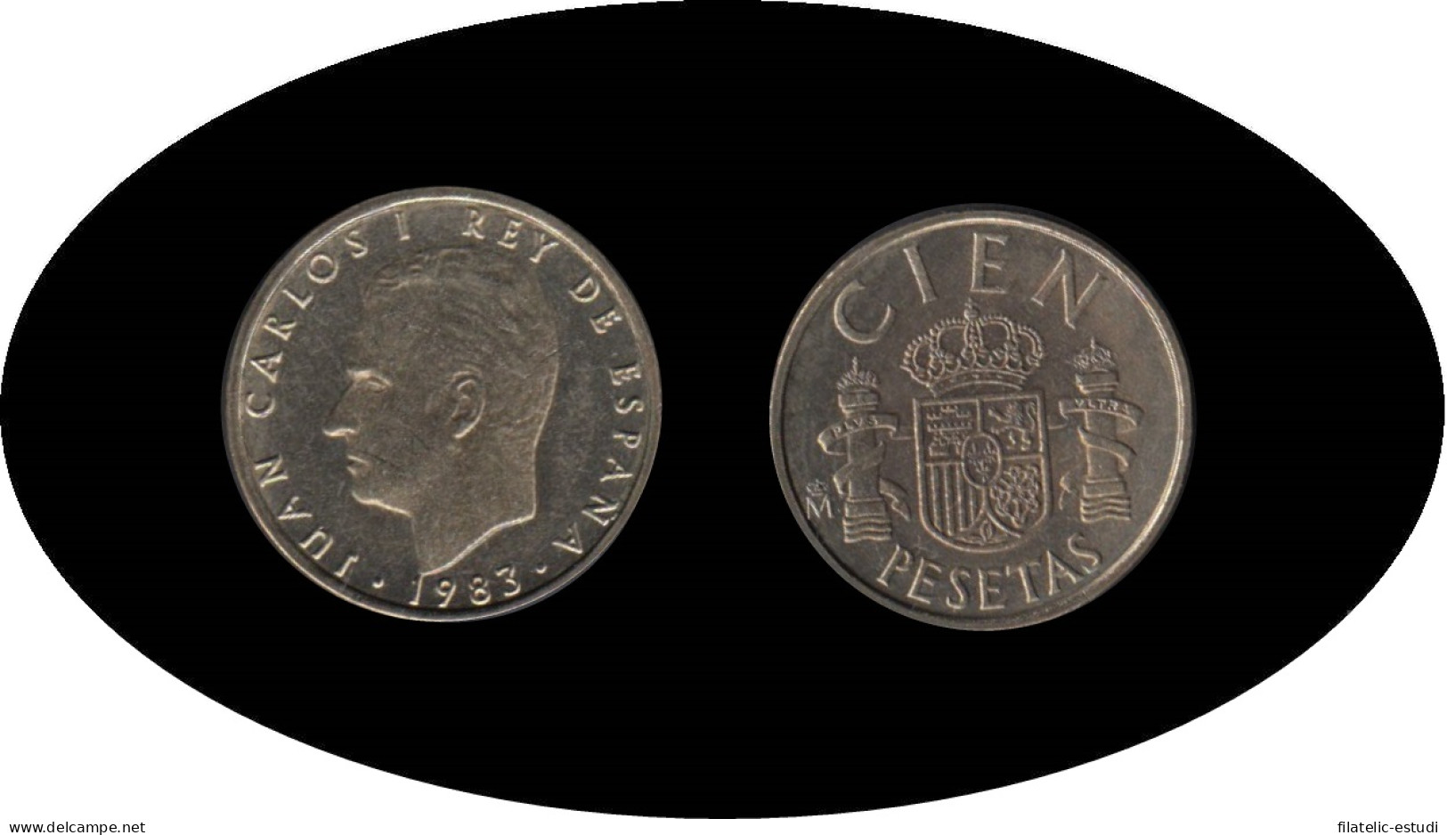 España Juan Carlos 100 Pesetas JC 1983 Madrid - [ 4] 1975-…: Juan Carlos I.