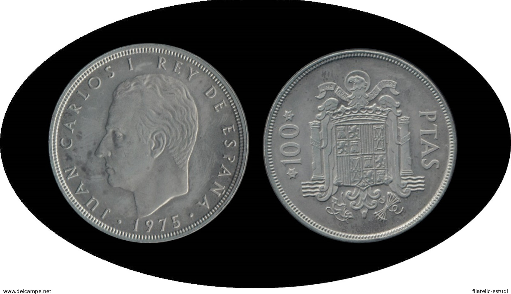 España Juan Carlos 100 Pesetas JC 1975 *(19-76) - [ 4] 1975-… : Juan Carlos I