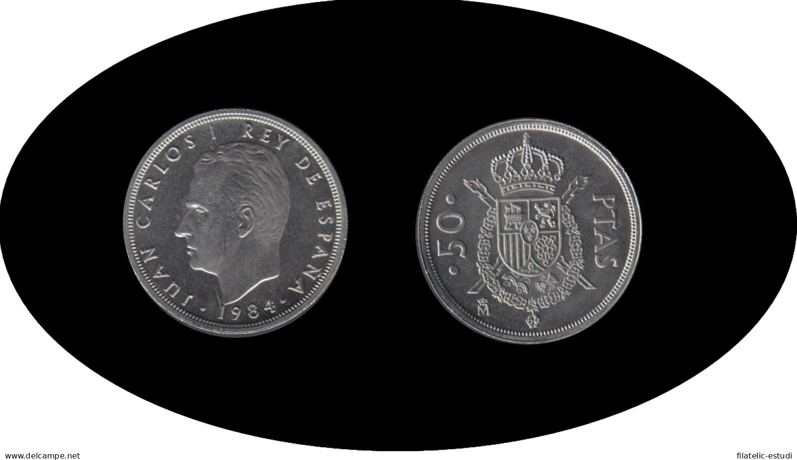 España Juan Carlos 50 Pesetas JC 1984 Madrid - [ 4] 1975-… : Juan Carlos I