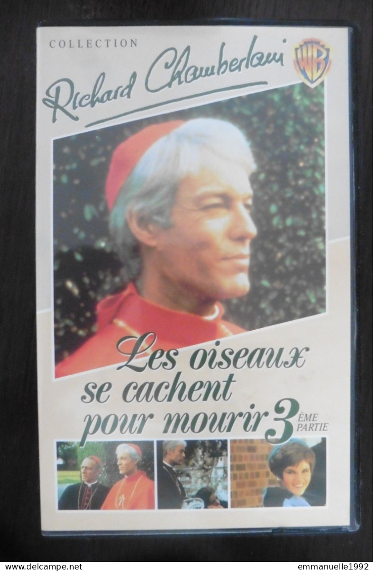 VHS Série TV Américaine Les Oiseaux Se Cachent Pour Mourir - Richard Chamberlain - N°3 - 3e Partie - Series Y Programas De TV