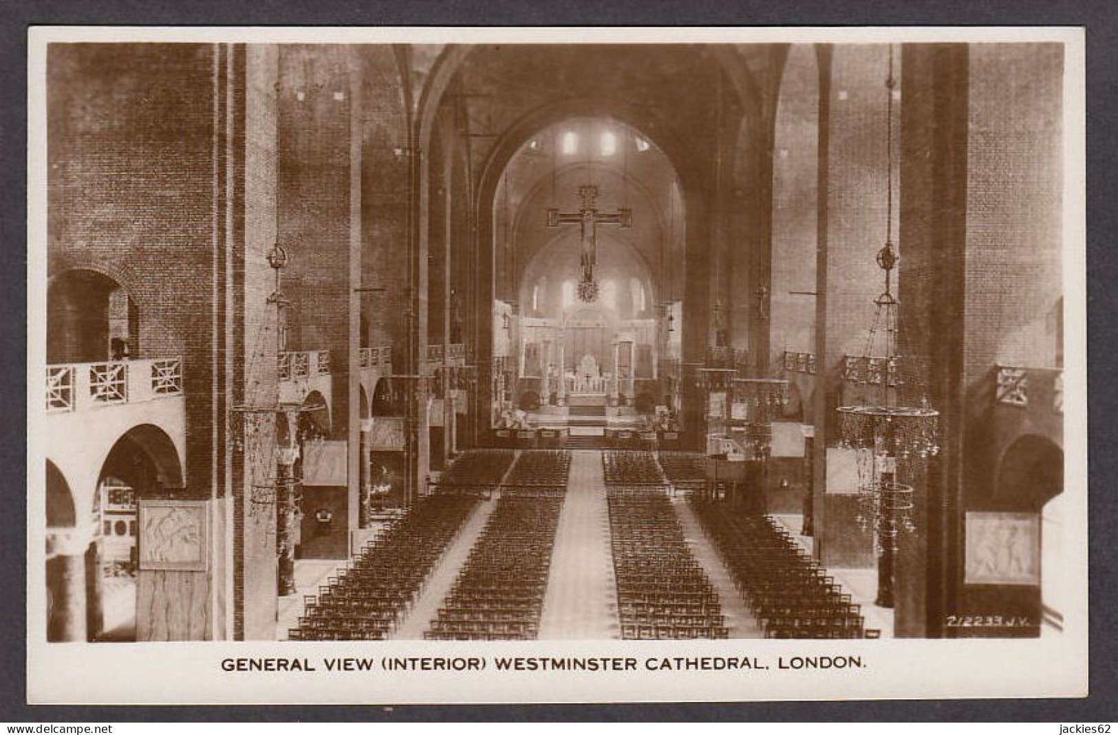 110935/ WESTMINSTER Cathedral, Interior, General View - Londen - Buitenwijken