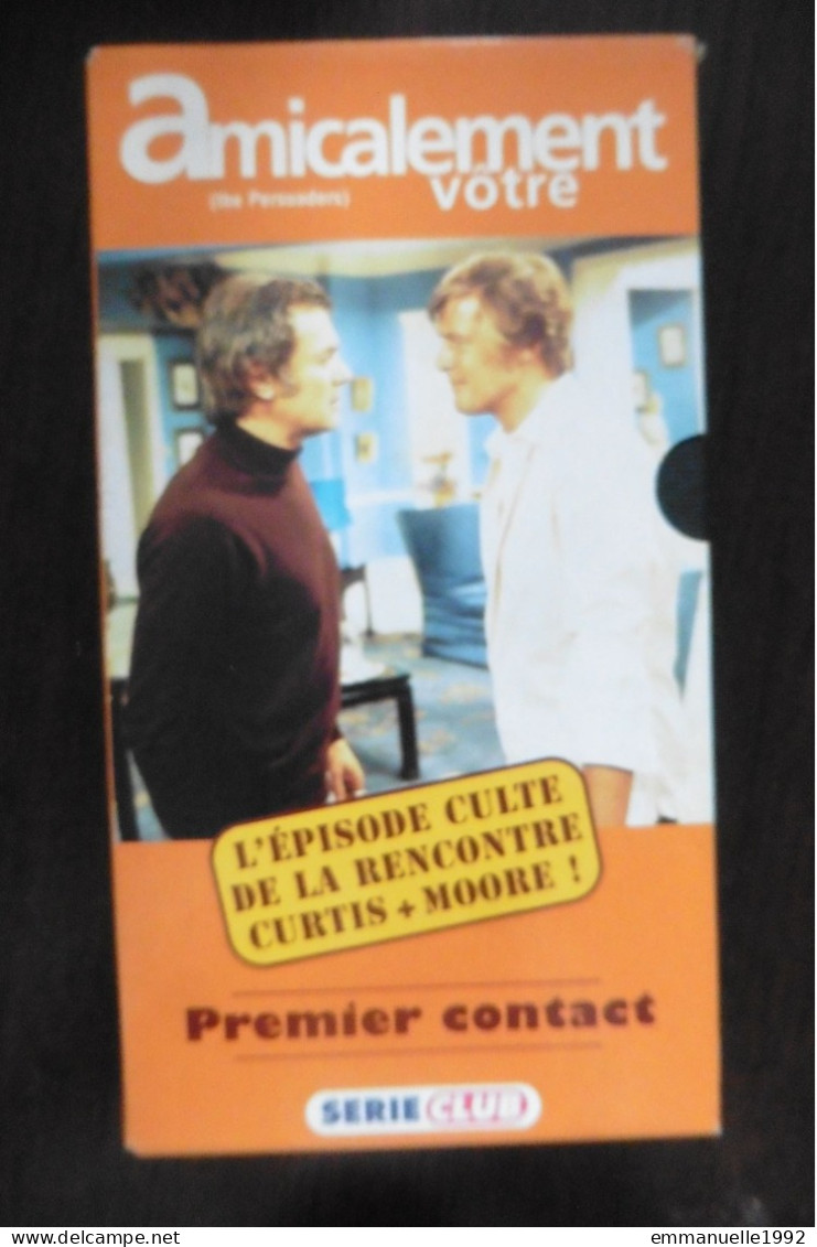 VHS Série TV Américaine Amicalement Vôtre Tony Curtis Roger Moore épisode Pilote La Rencontre Wilde Sinclair - Séries Et Programmes TV