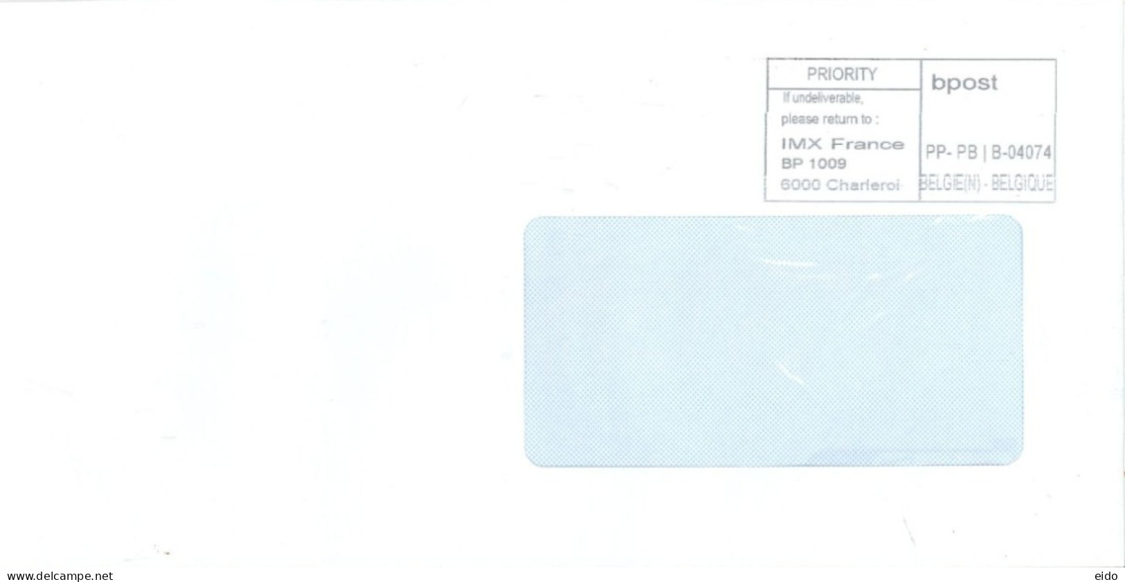 BELGIUM - 2022, PP POSTAL FRANKING MACHINE COVER TO DUBAI. - Covers & Documents