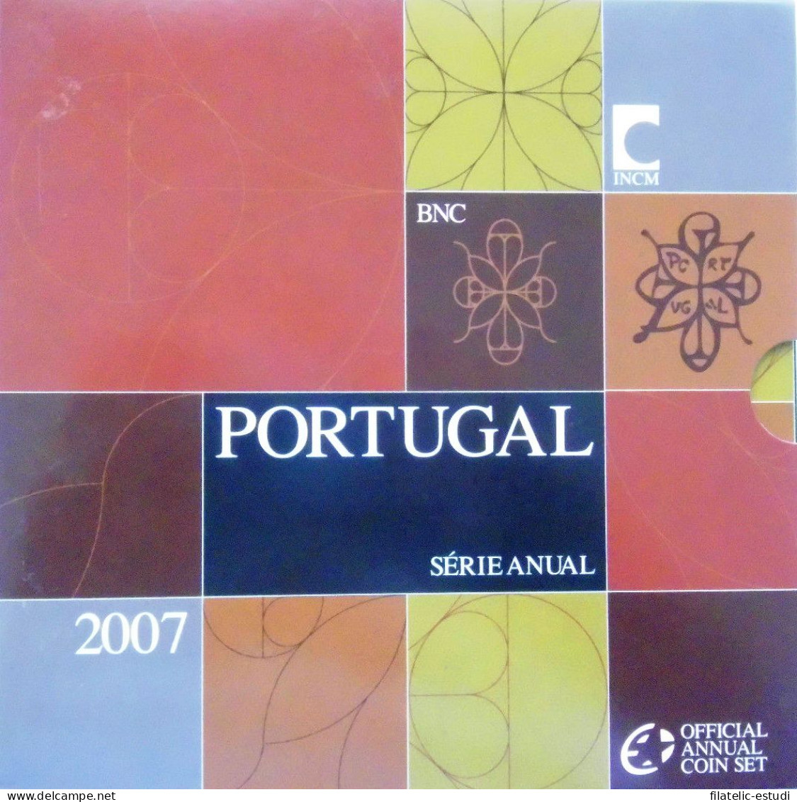 Monedas Euros Portugal Cartera 2007 - Autres & Non Classés