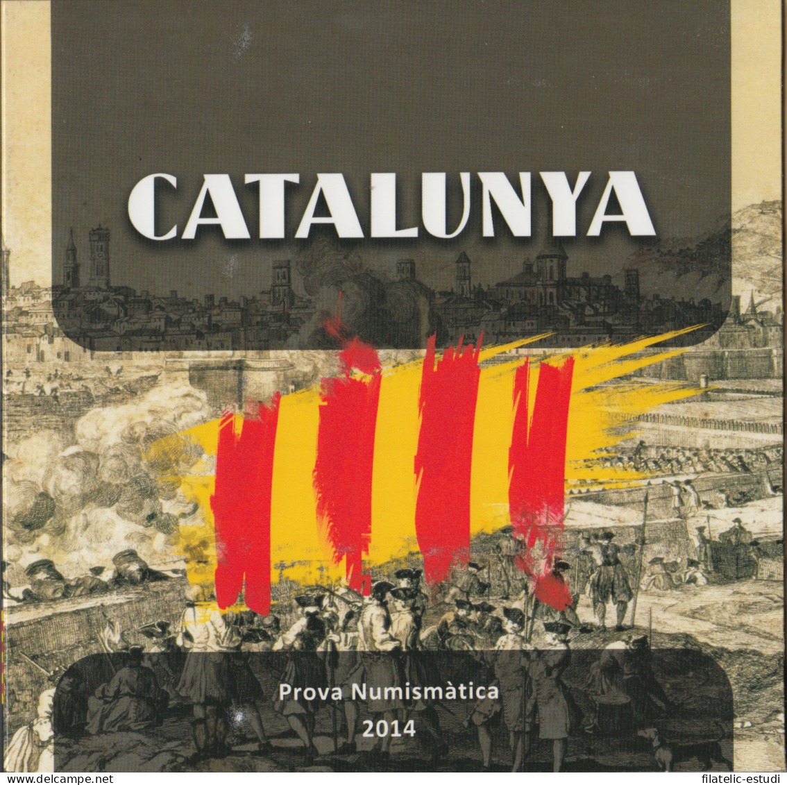 Catalunya Cartera Euros En Prueba 2014 Tricentenari 1714-2014 - Sonstige & Ohne Zuordnung