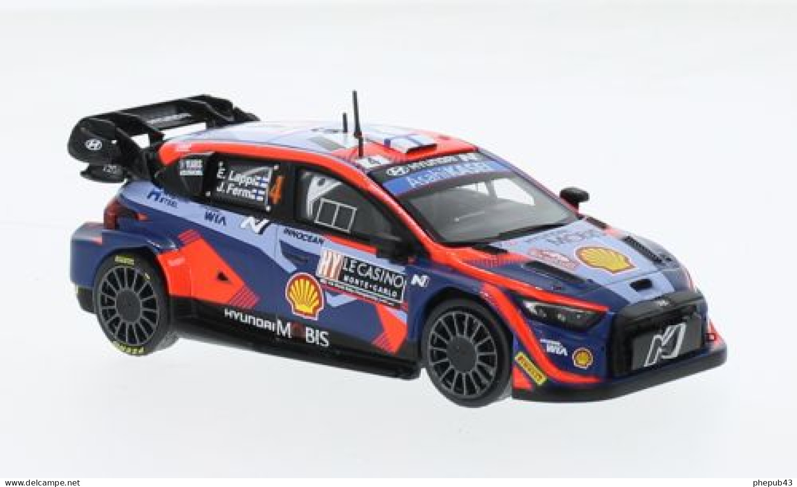 Hyundai I20 N Rally1 - Rallye Monte-Carlo 2023 #4 - E. Lappi/J. Ferm - Ixo - Ixo