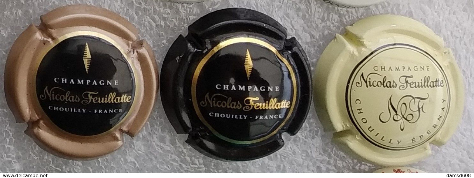 3 Capsules De Champagne Nicolas Feuillate - Feuillate