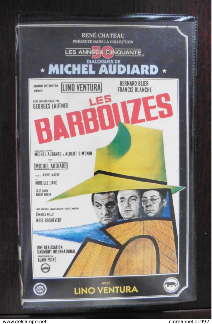 VHS Les Barbouzes 1964 De Georges Lautner Avec Lino Ventura Bernard Blier Mireille Darc Francis Blanche - Komedie