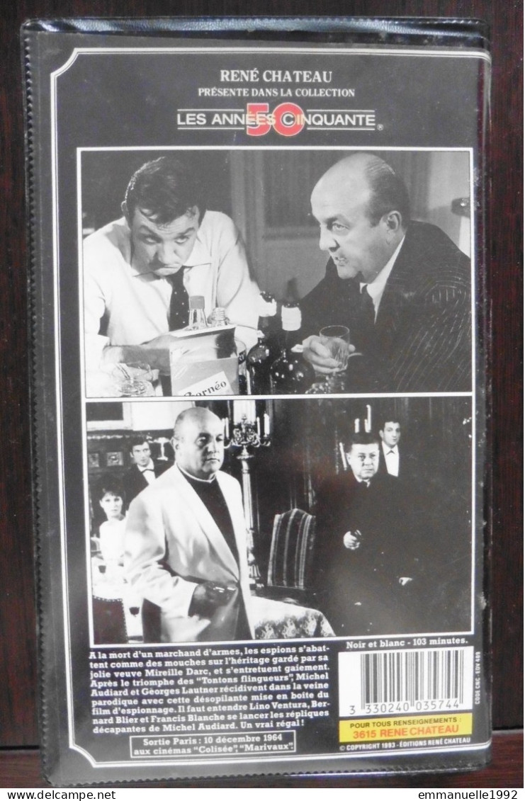 VHS Les Barbouzes 1964 De Georges Lautner Avec Lino Ventura Bernard Blier Mireille Darc Francis Blanche - Comedy