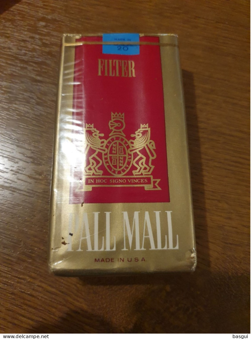 Ancien Paquet De Cigarettes Pour Collection Pall Mall 2ème Guerre Intact - Sonstige & Ohne Zuordnung
