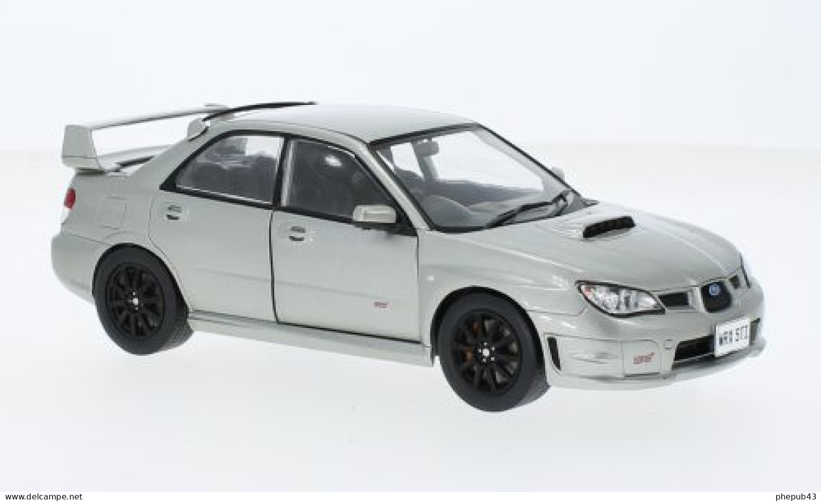 Subaru Impreza WRX STi - 2006 - Grey Metallic - WhiteBox (1:24) - Altri & Non Classificati