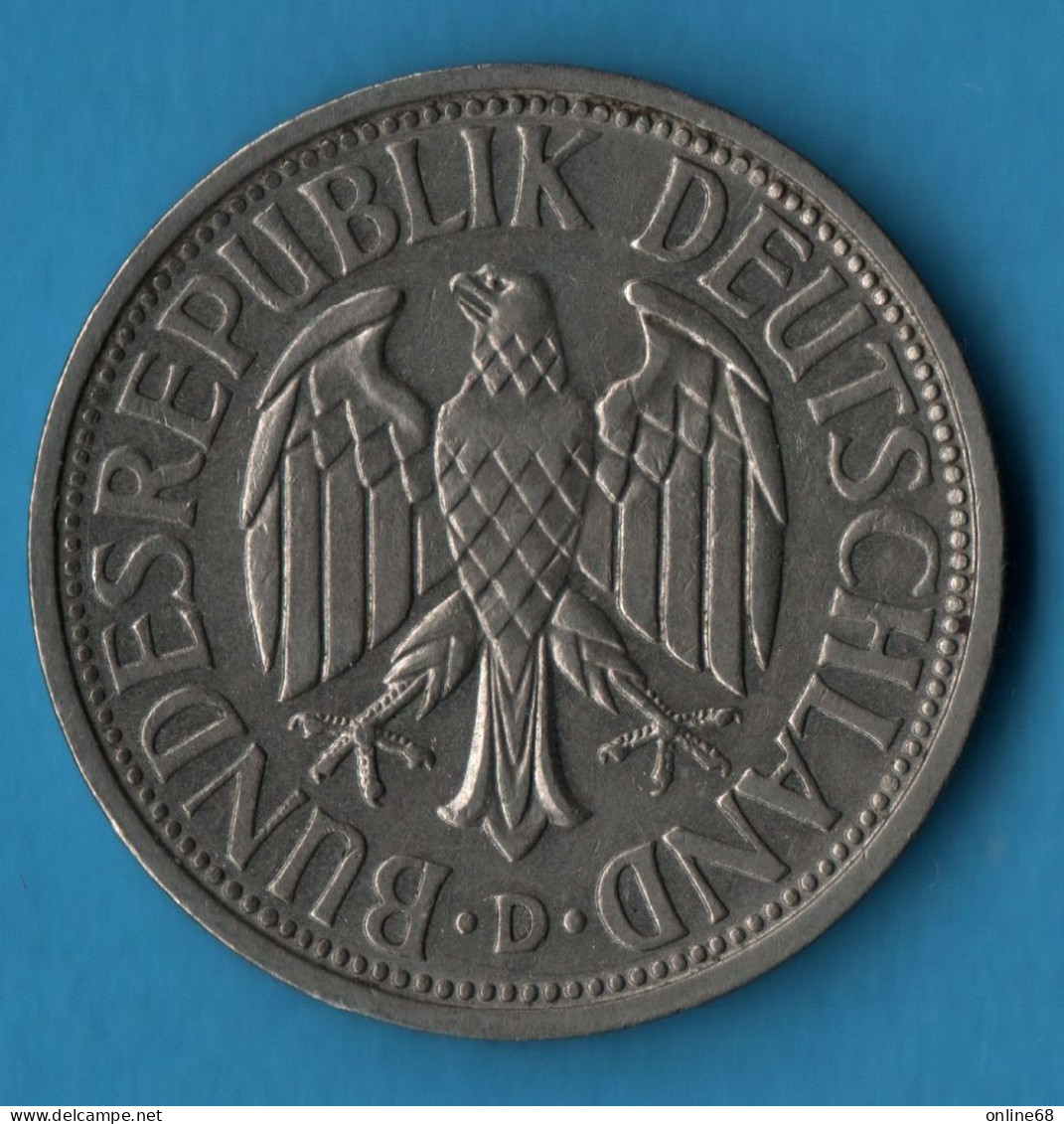 DEUTSCHLAND 2 DEUTSCHE MARK 1951 D KM# 111 - 2 Mark