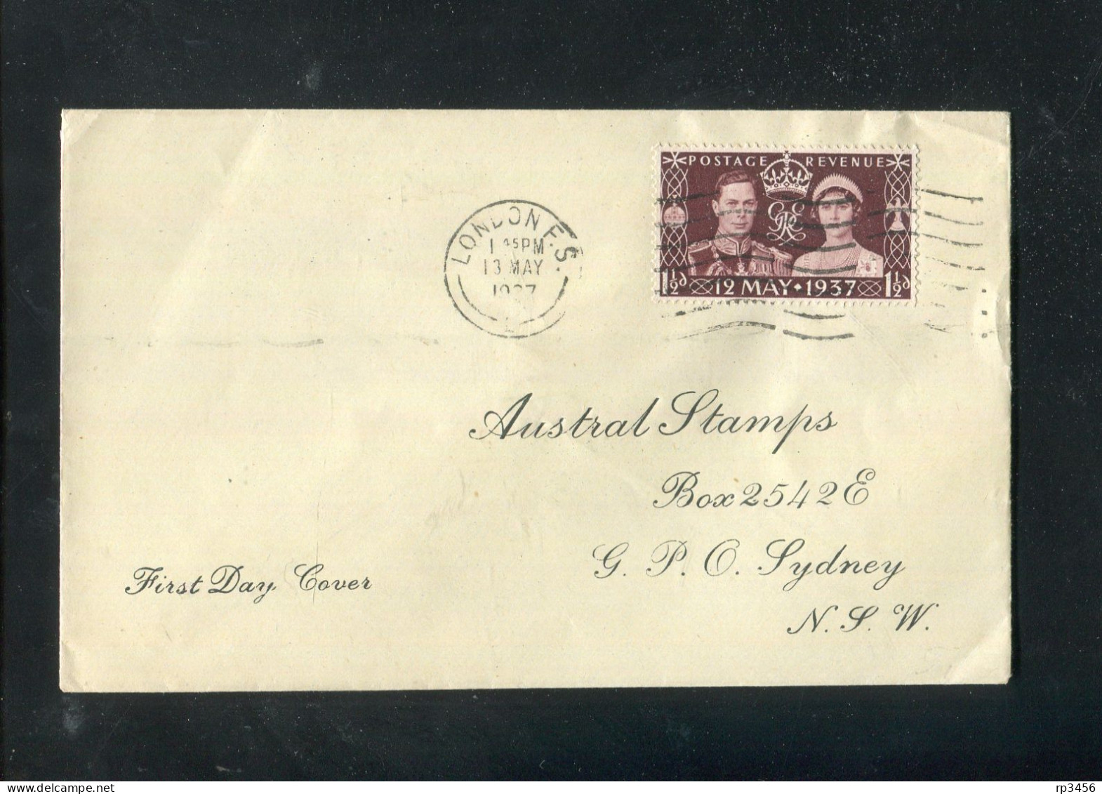 "GROSSBRITANIEN" 1937, Mi. 197 FDC (R0061) - ....-1951 Pre Elizabeth II