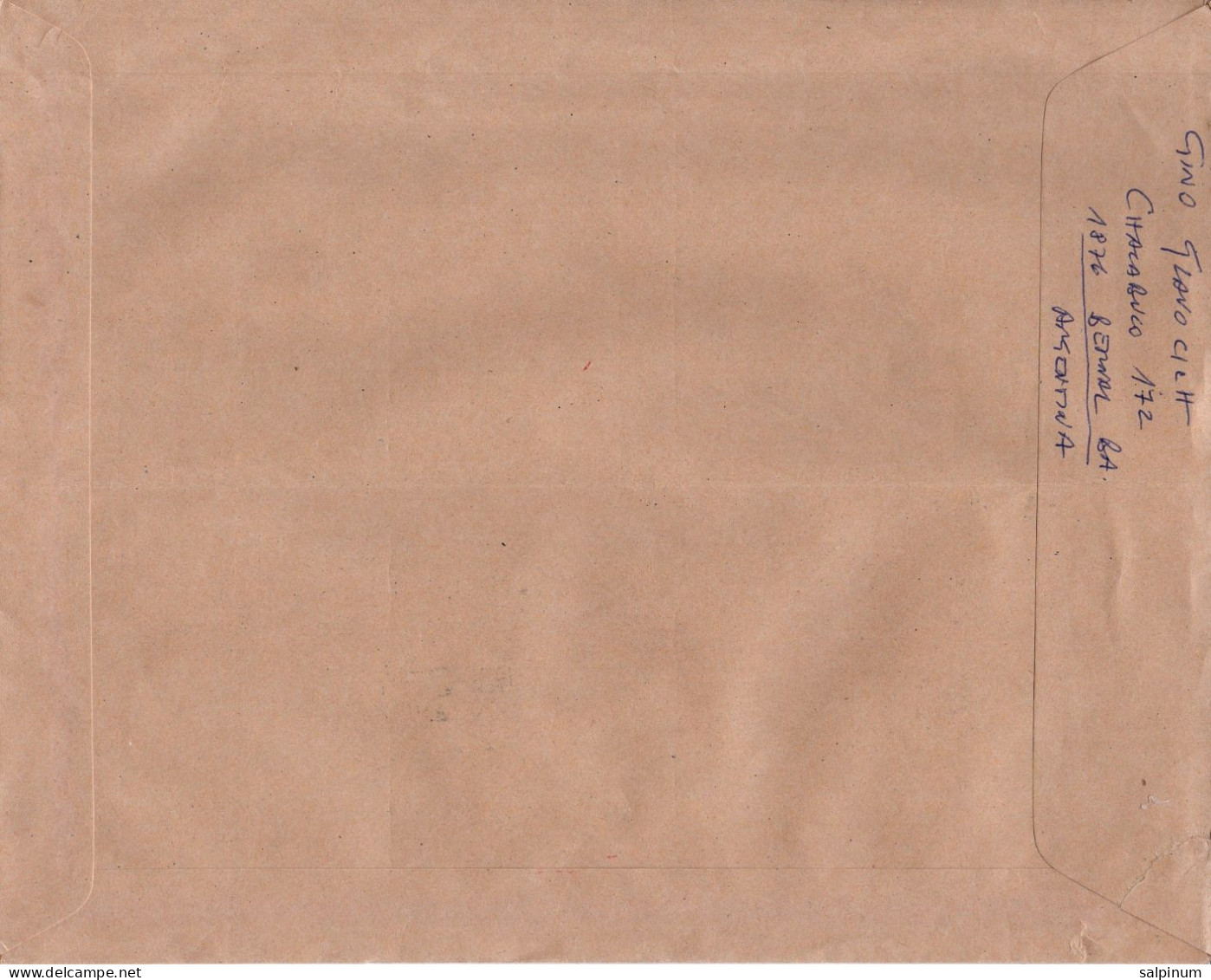 Philatelic Envelope With Stamps Sent From ARGENTINA To ITALY - Brieven En Documenten