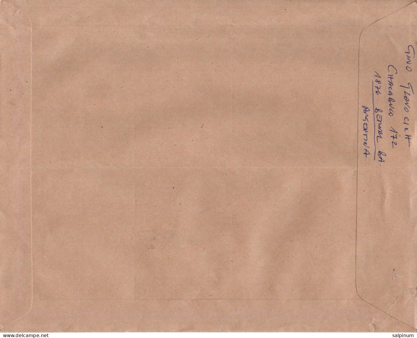 Philatelic Envelope With Stamps Sent From ARGENTINA To ITALY - Storia Postale