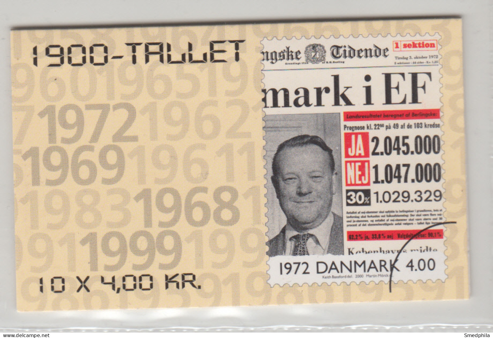 Denmark Booklet 200 - Facit HS 110 MNH ** - Booklets