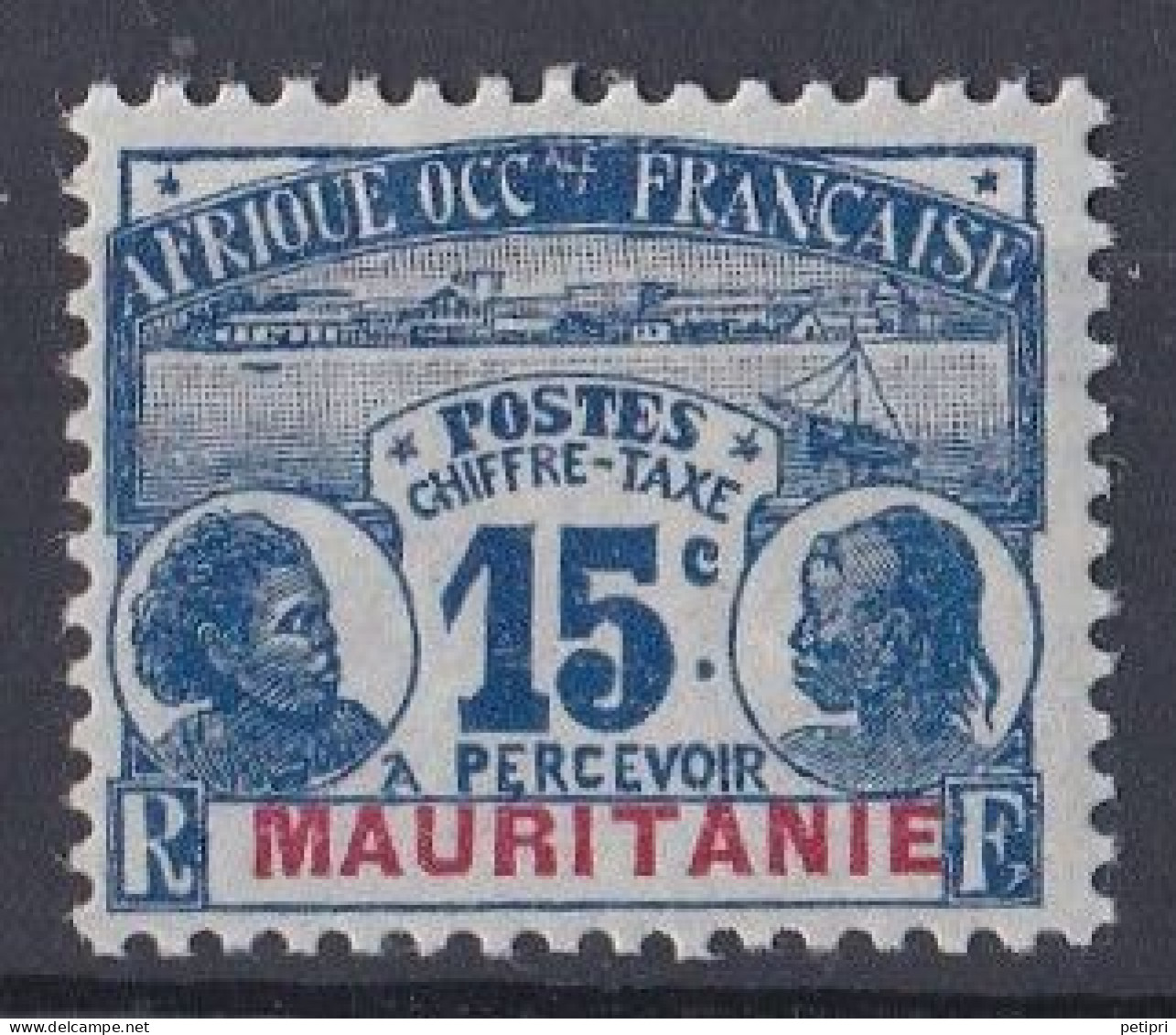 Mauritanie  Taxe  1906  Y&T  N ° 11  Neuf * Avec Charniere - Ungebraucht