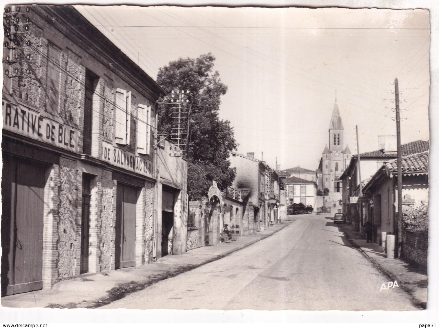 SALVAGNAC  -Avenue Saint Michel - Salvagnac