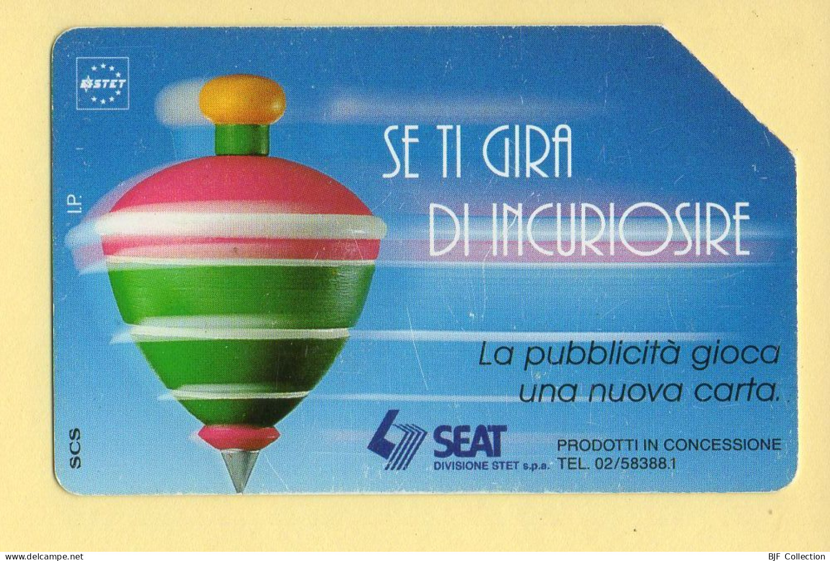 Télécarte : Italie : SIP / SEAT / Magnétique - Pubbliche Pubblicitarie