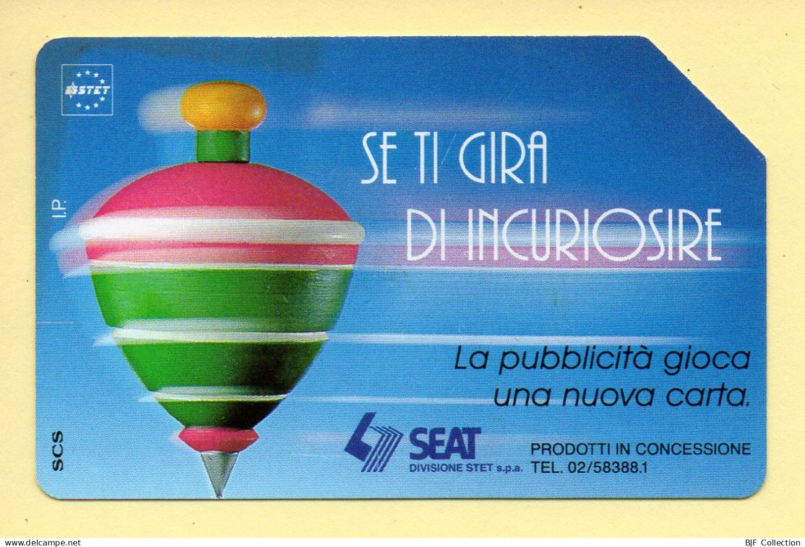 Télécarte : Italie : SIP / SEAT / Magnétique - Openbare Reclame