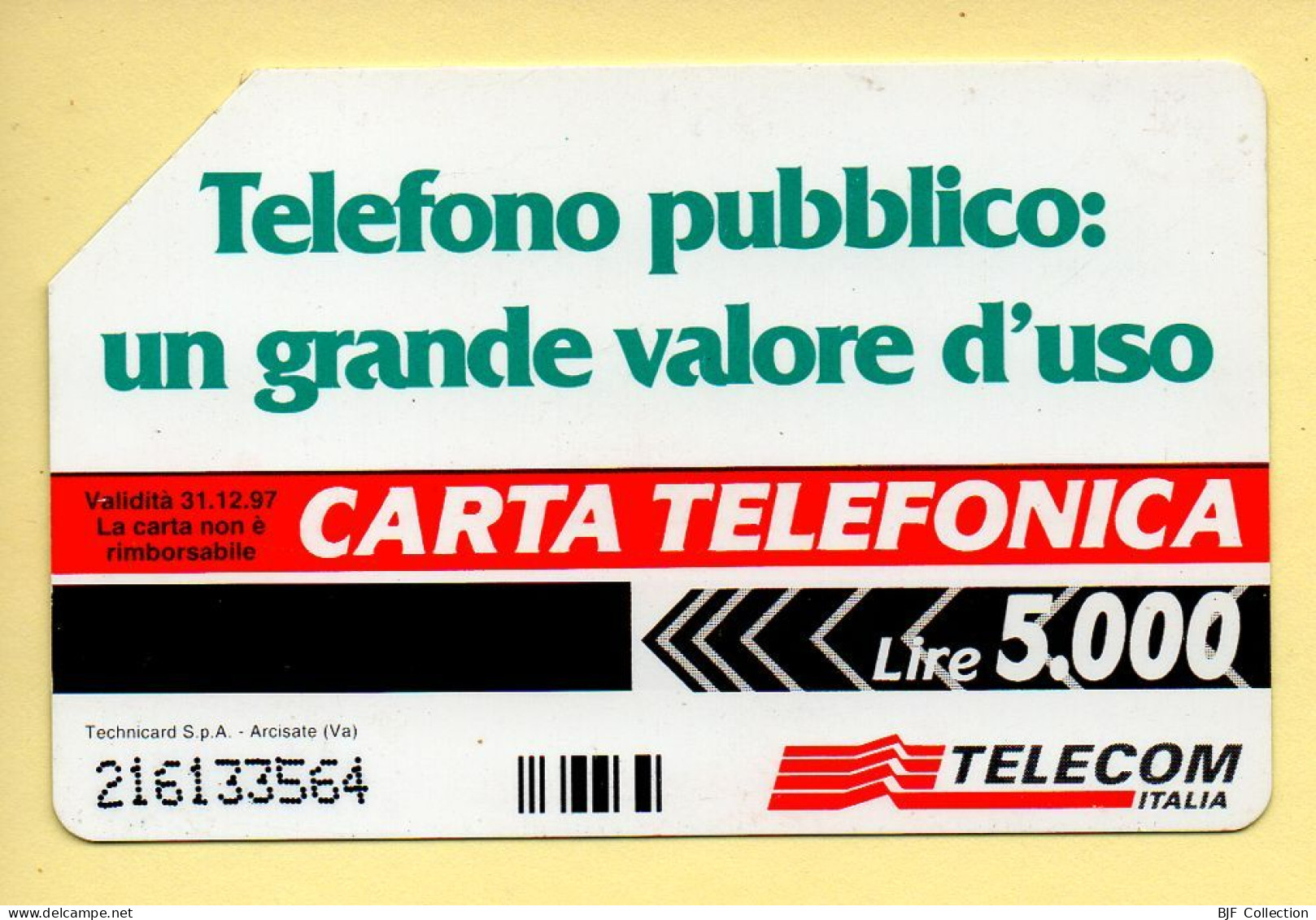 Télécarte : Italie : TELECOM ITALIA / Magnétique - Openbare Reclame