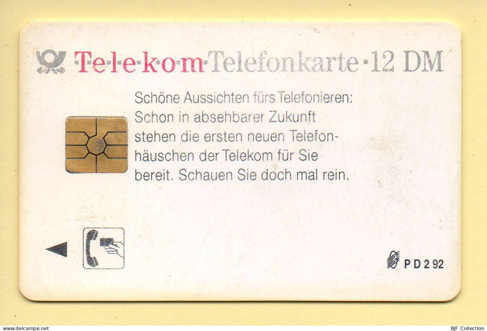 Télécarte : Allemagne : PD 2 92 - P & PD-Series: Schalterkarten Der Dt. Telekom