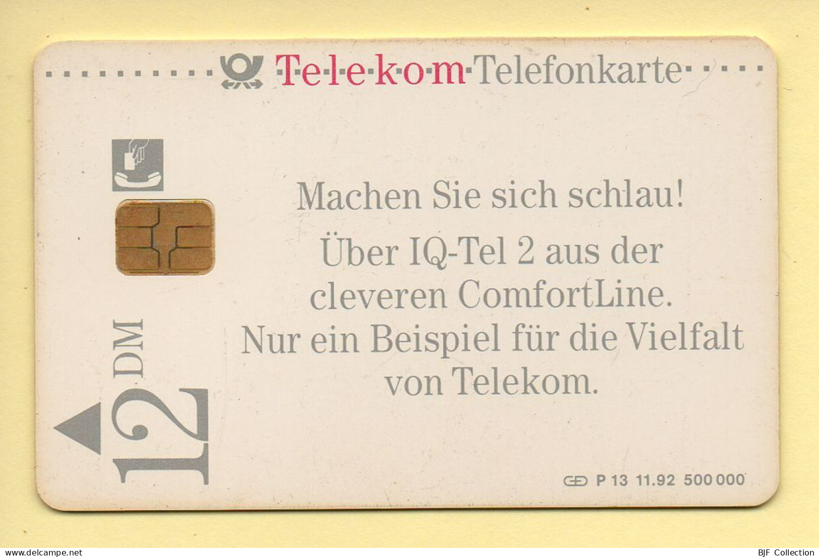 Télécarte : Allemagne : P 13 - P & PD-Series : Taquilla De Telekom Alemania