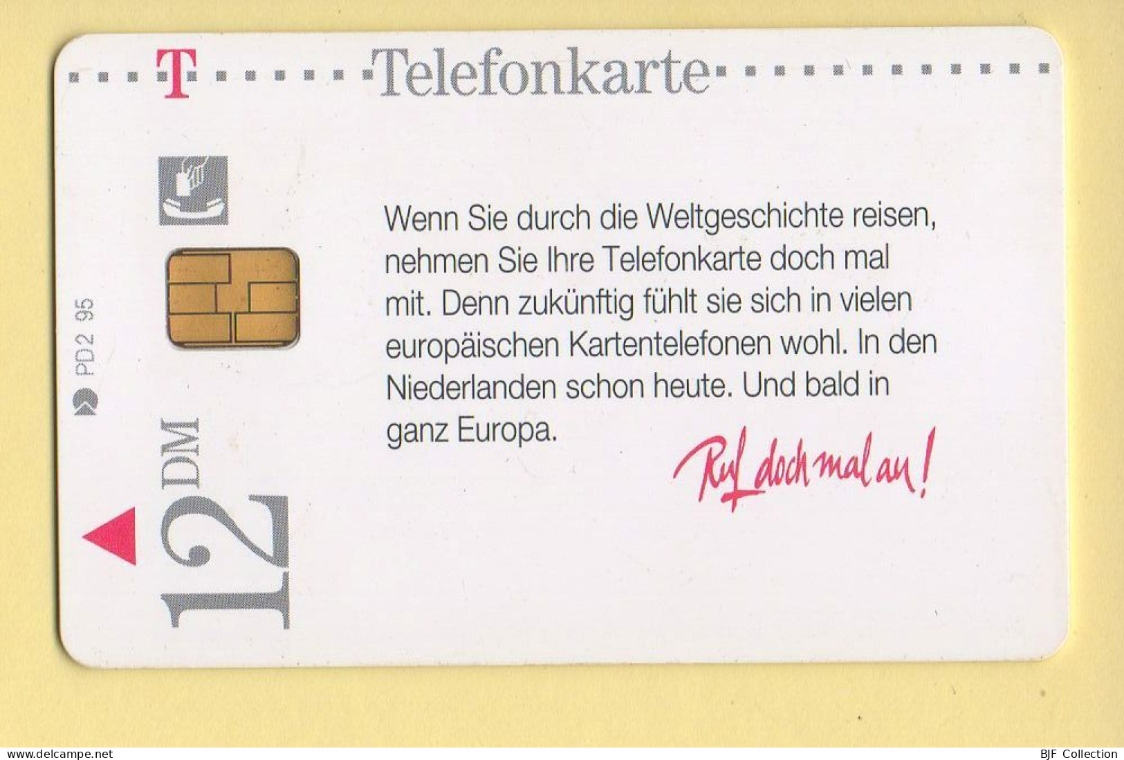 Télécarte : Allemagne : PD 2 95 - P & PD-Series : Taquilla De Telekom Alemania