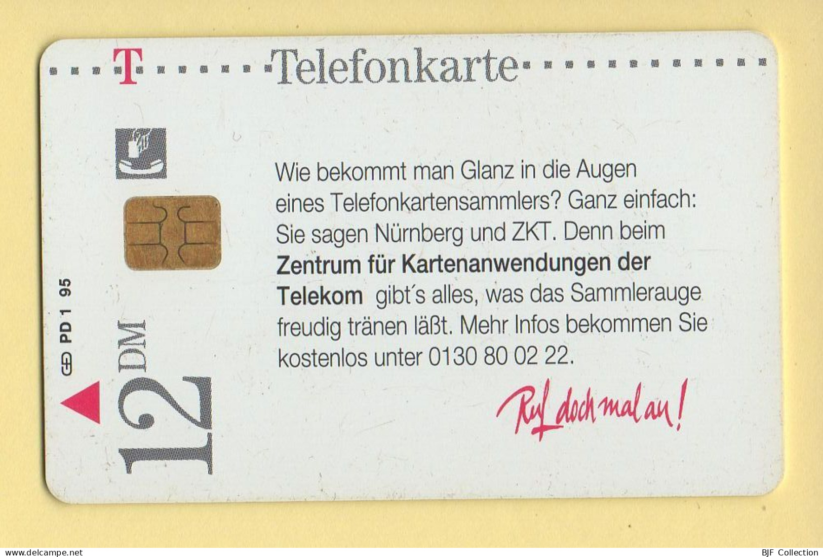 Télécarte : Allemagne : PD 1 95 - P & PD-Series: Schalterkarten Der Dt. Telekom