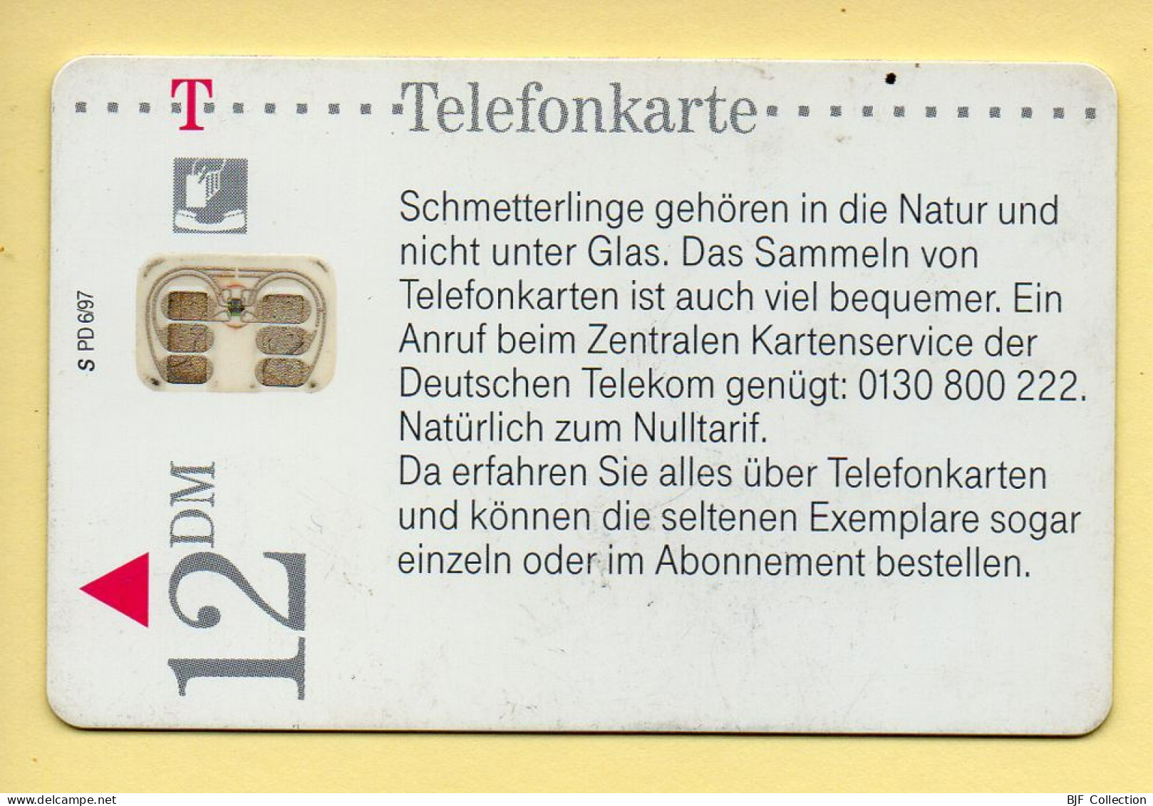 Télécarte : Allemagne : S PD 6/97 - S-Series : Tills With Third Part Ads