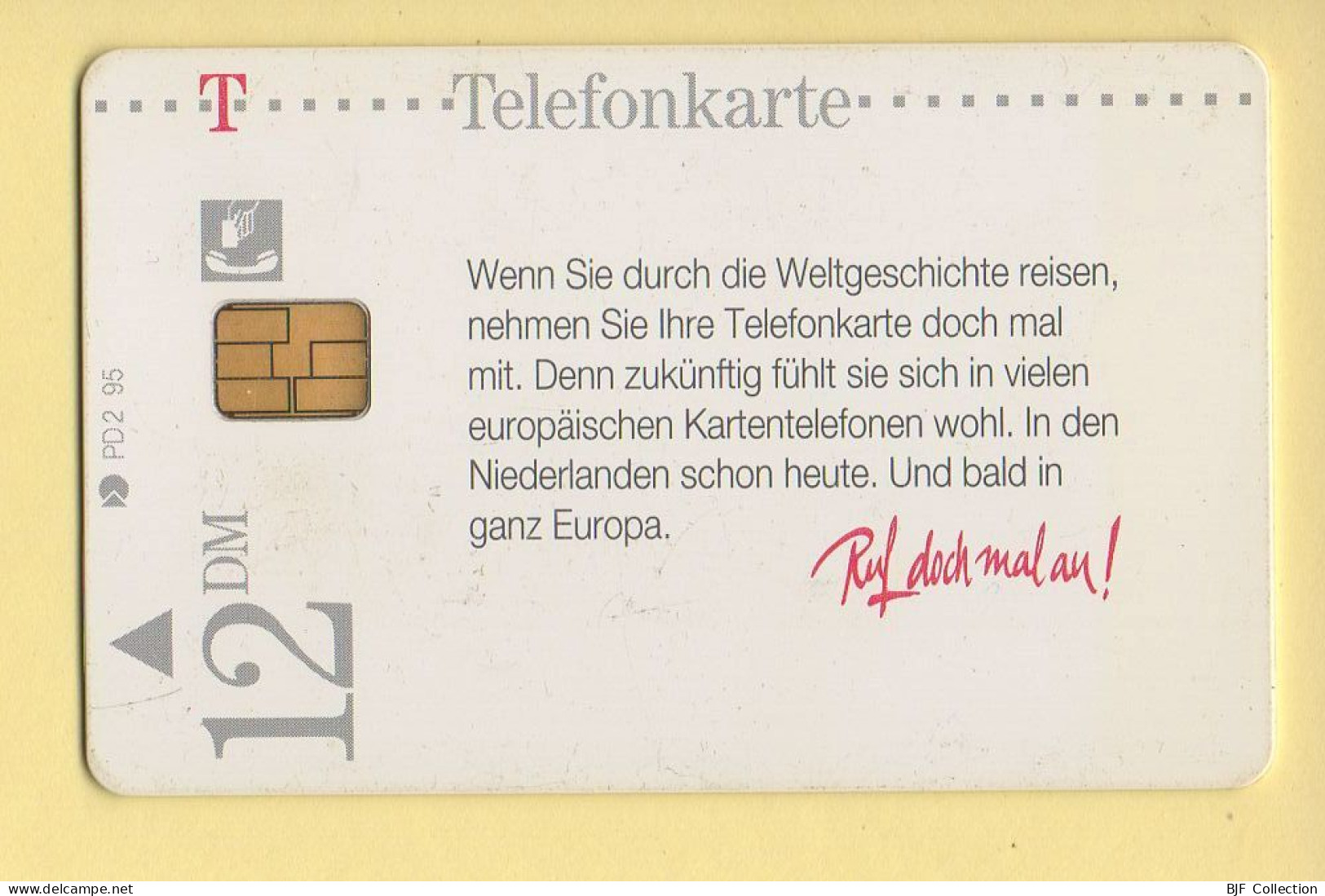 Télécarte : Allemagne : PD 2 95 - P & PD-Series: Schalterkarten Der Dt. Telekom