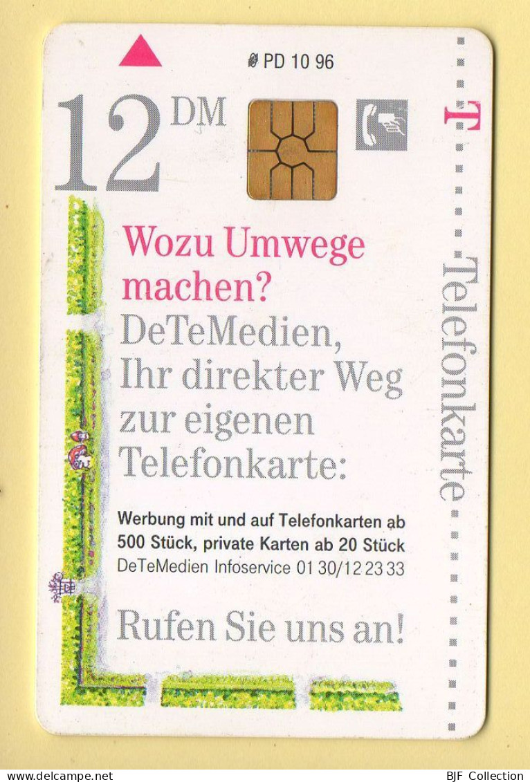 Télécarte : Allemagne : P 10 96 - P & PD-Series: Schalterkarten Der Dt. Telekom